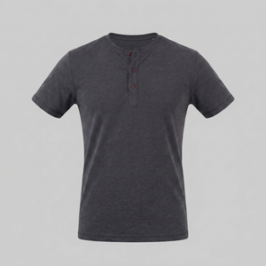 Short Sleeve Henley Shirt