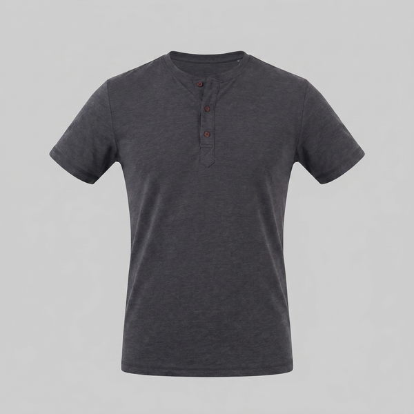 Short Sleeve Henley Shirt