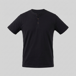 Short Sleeve Henley Shirt