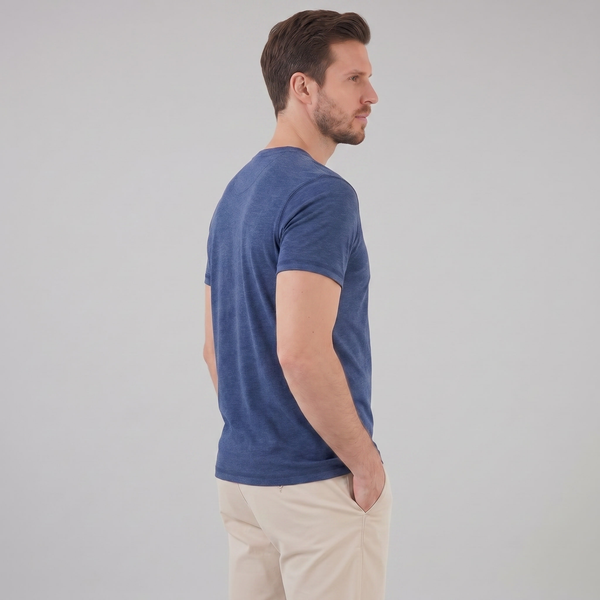 Short Sleeve Henley Shirt