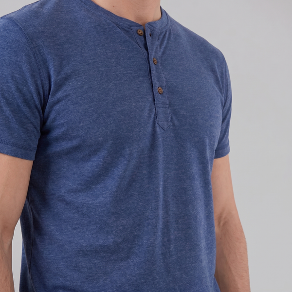 Short Sleeve Henley Shirt