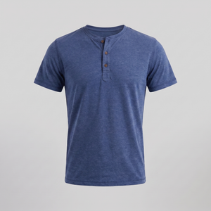 Short Sleeve Henley Shirt