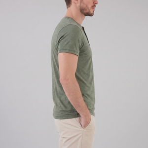 Short Sleeve Henley Shirt
