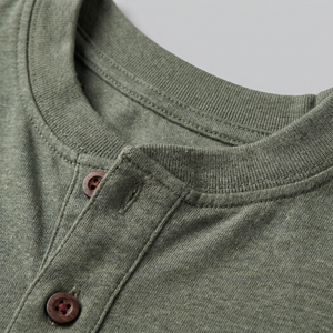 Short Sleeve Henley Shirt
