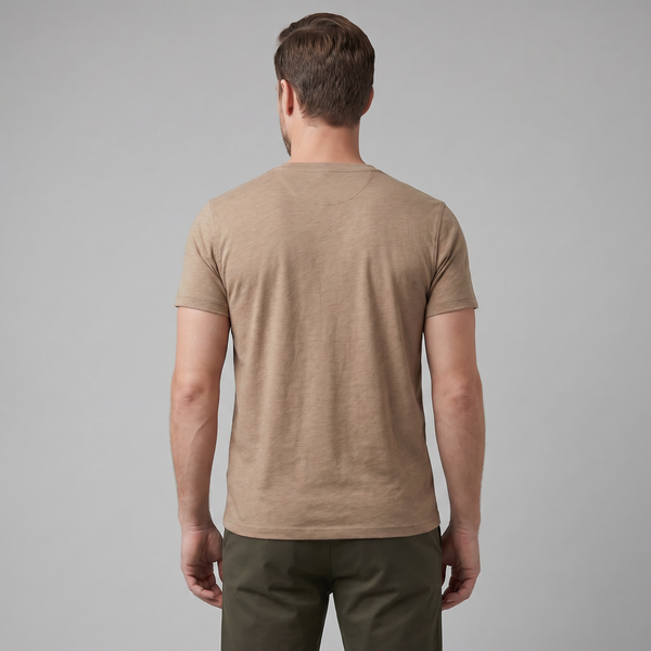 Short Sleeve Henley Shirt