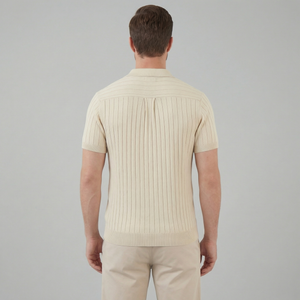 Short Sleeve Knitted Shirt
