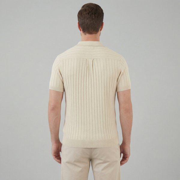 Short Sleeve Knitted Shirt