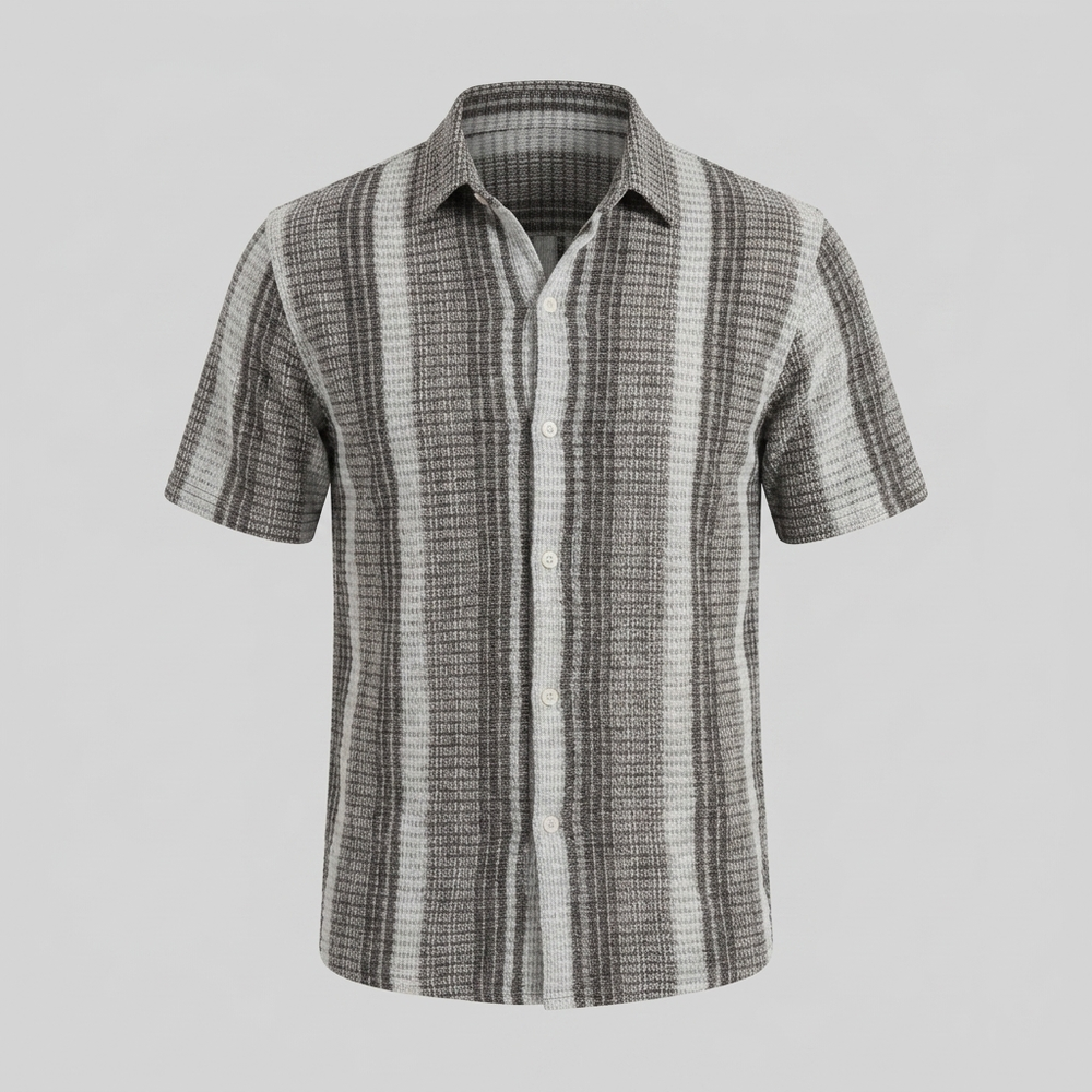 Short Sleeve Striped Shirt