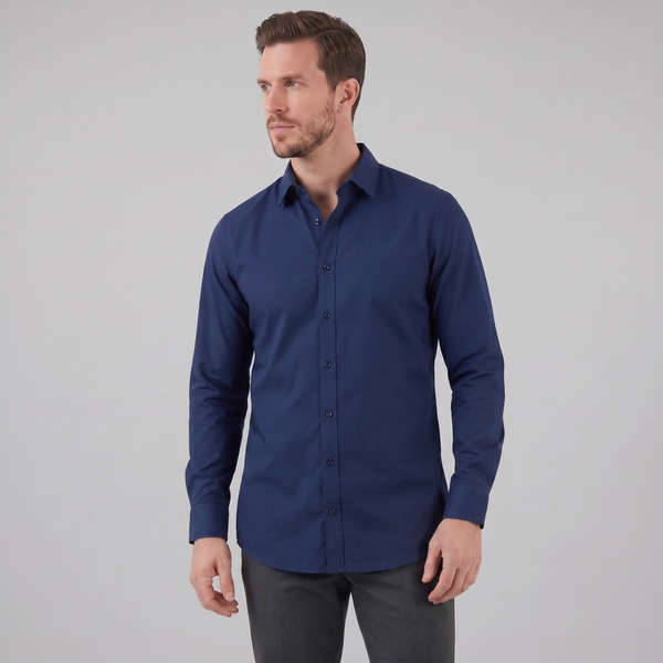 Slim Fit Long-Sleeve Dress Shirt