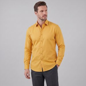Slim Fit Long-Sleeve Dress Shirt
