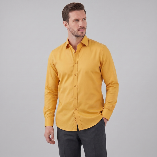 Slim Fit Long-Sleeve Dress Shirt
