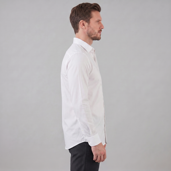 Slim Fit Long-Sleeve Dress Shirt