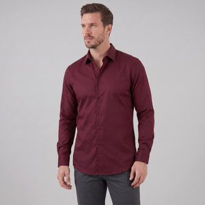Slim Fit Long-Sleeve Dress Shirt