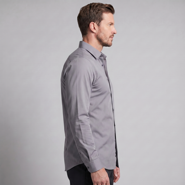Slim Fit Long-Sleeve Dress Shirt
