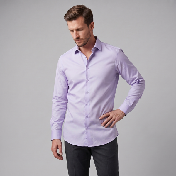 Slim Fit Long-Sleeve Dress Shirt