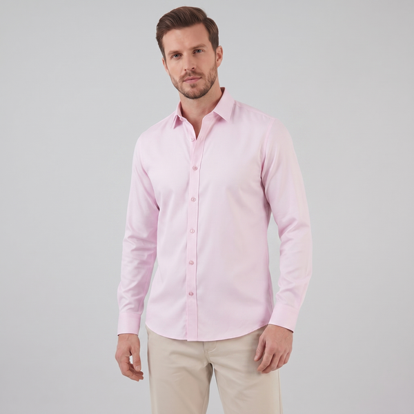 Slim Fit Long-Sleeve Dress Shirt