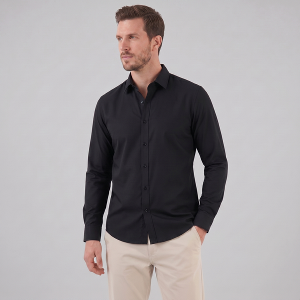 Slim Fit Long-Sleeve Dress Shirt