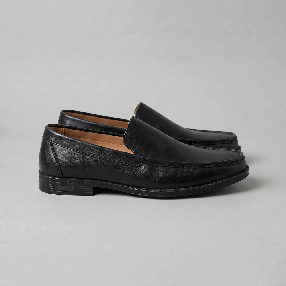 Slip-On Leather Loafers