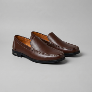 Slip-On Leather Loafers