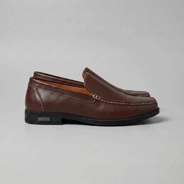 Slip-On Leather Loafers