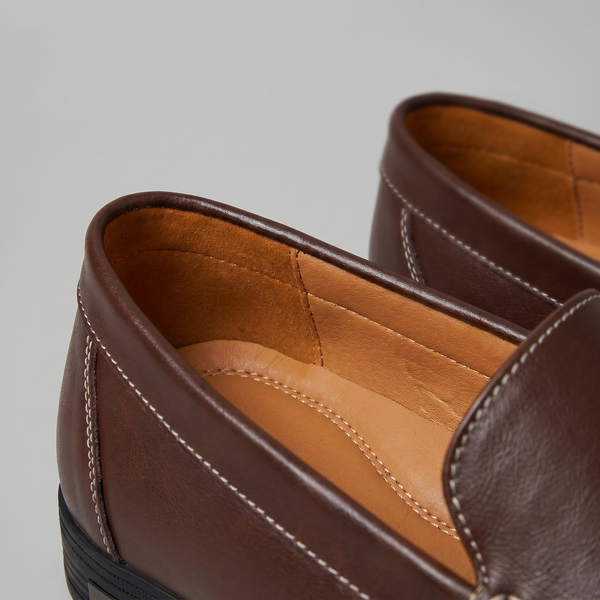 Slip-On Leather Loafers