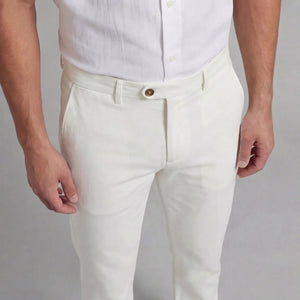 Straight-Fit Chino Trousers