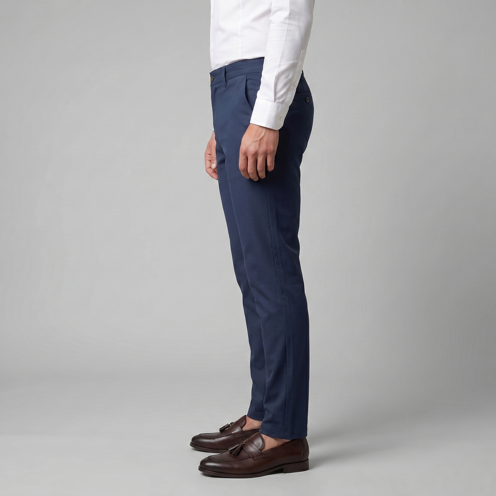 Straight Leg Chino Trousers