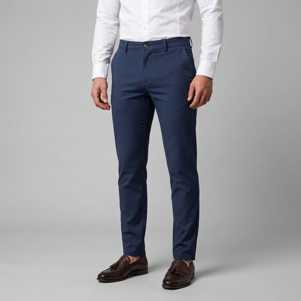 Straight Leg Chino Trousers
