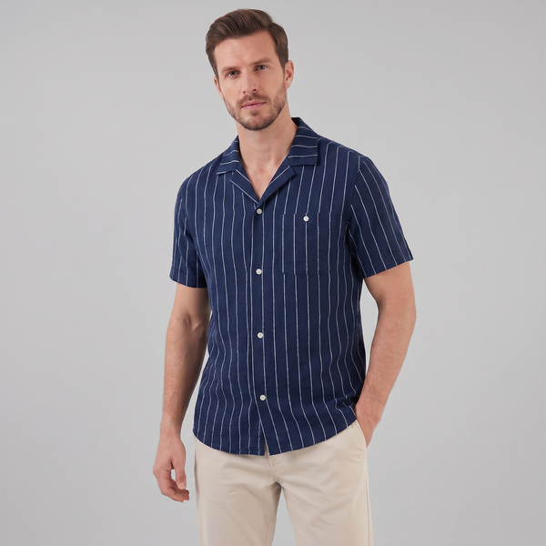 Stripe Button-Down Shirt