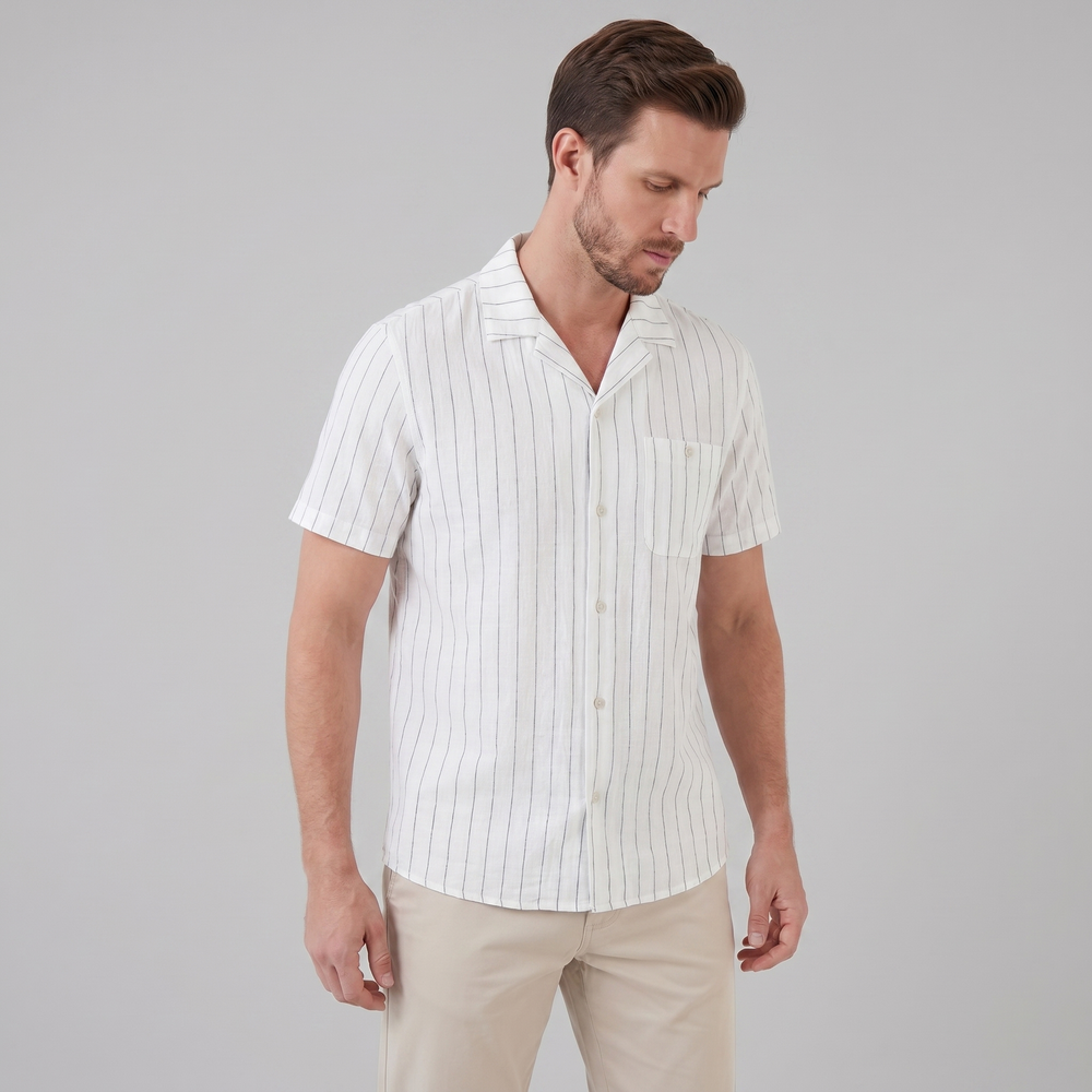 Stripe Button-Down Shirt