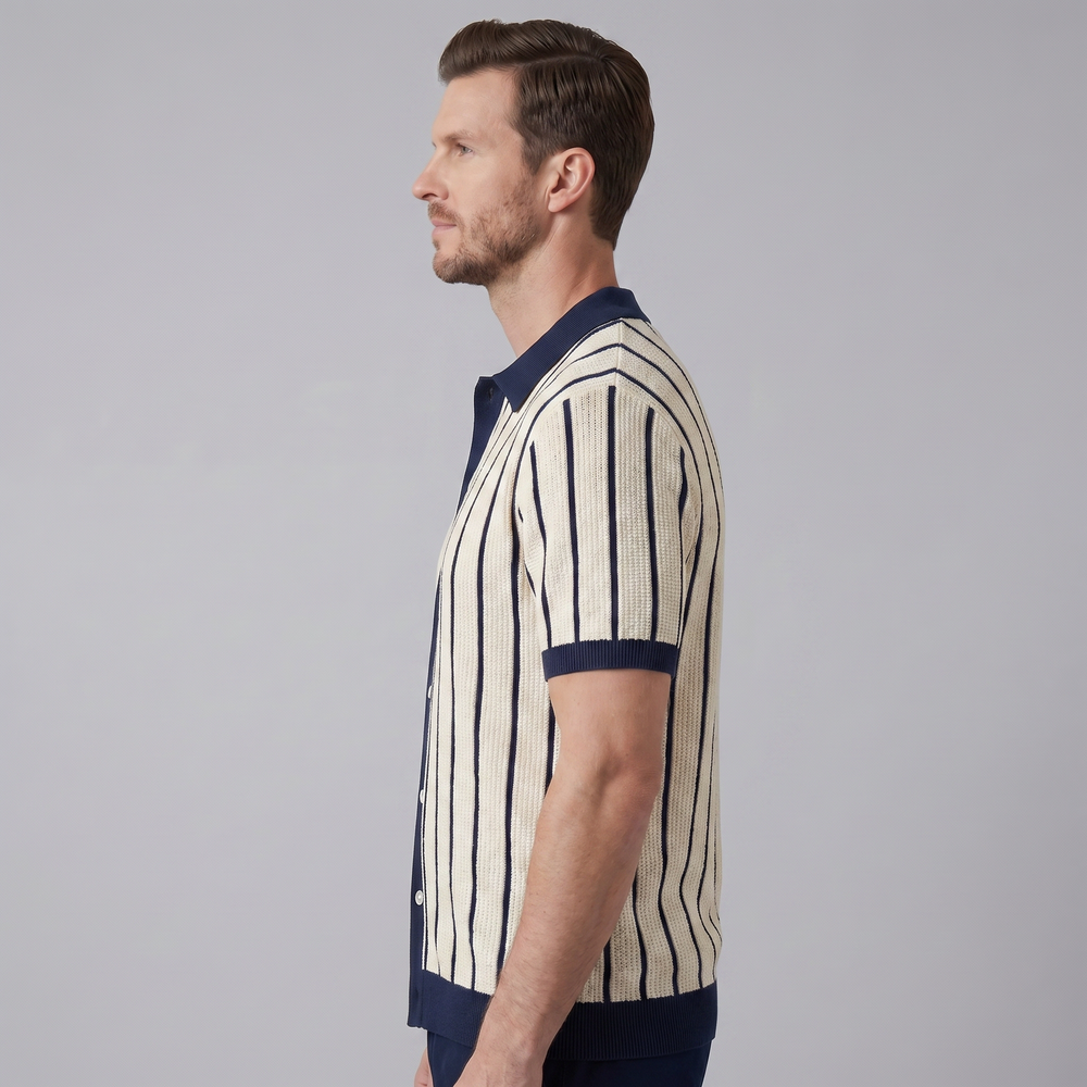 Striped Button Down Shirt