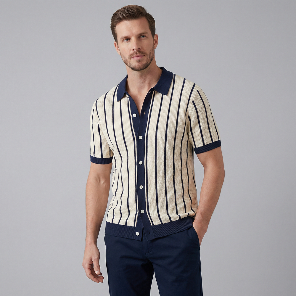 Striped Button Down Shirt