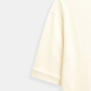 Structured V-Neck Polo Shirt