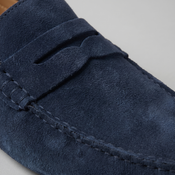 Stylish Suede Penny Loafers