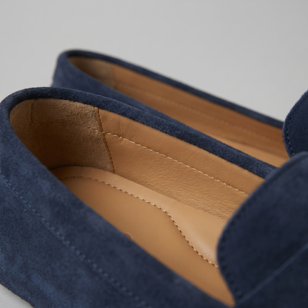 Stylish Suede Penny Loafers