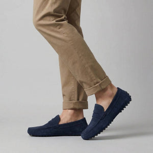 Stylish Suede Penny Loafers