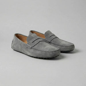 Stylish Suede Penny Loafers