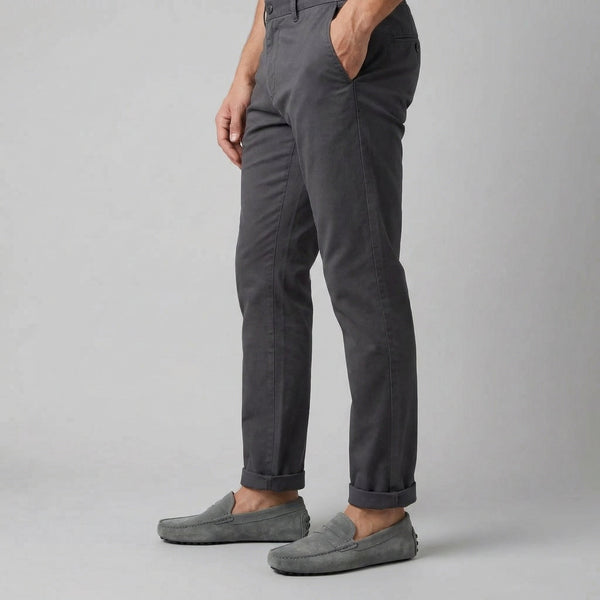Stylish Suede Penny Loafers