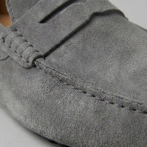 Stylish Suede Penny Loafers