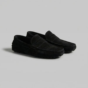 Stylish Suede Penny Loafers