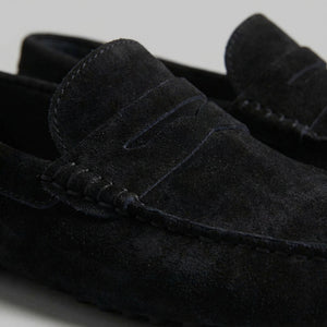 Stylish Suede Penny Loafers