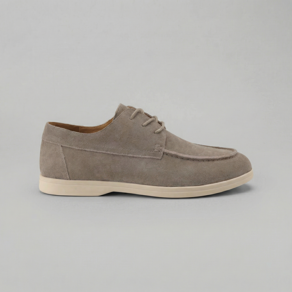Suede Lace-Up Shoes