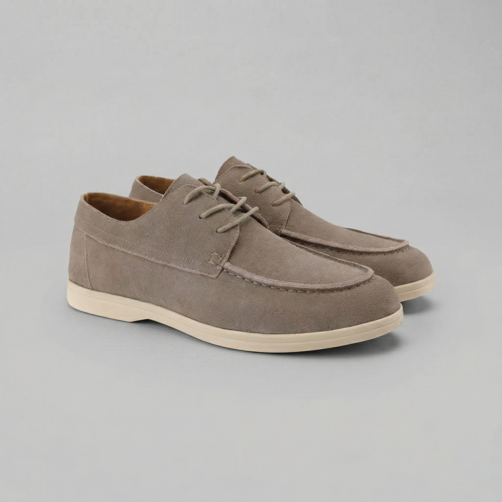 Suede Lace-Up Shoes