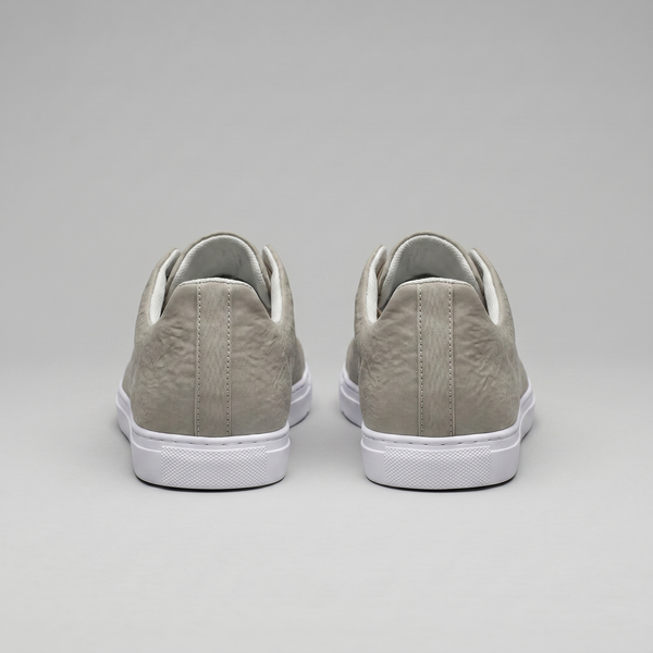 Suede Leather Slip-On Trainers