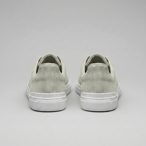 Suede Leather Slip-On Trainers