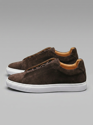 Suede Low-Top Sneakers