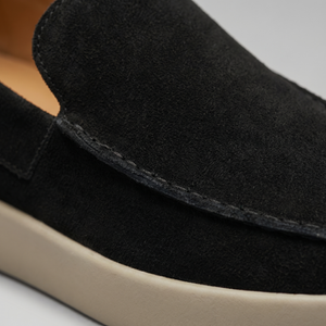 Suede Mid-Cut Loafers