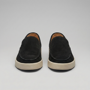 Suede Mid-Cut Loafers