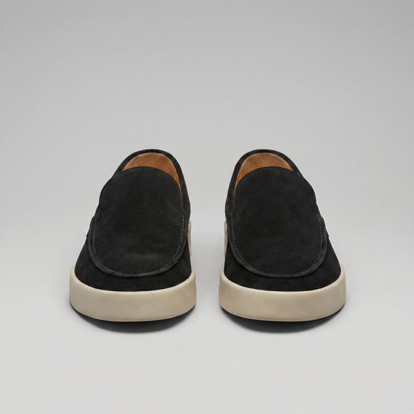 Suede Mid-Cut Loafers