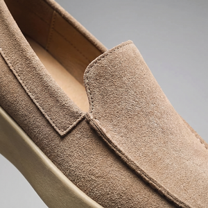 Suede Mid-Cut Loafers